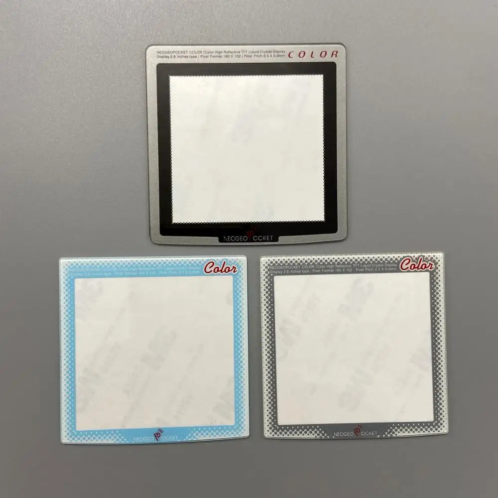 Glass lens mirror for SNK NEOGEO pocket color ngpc. NGPC LCD screen lens