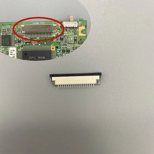 LCD screen cable holder for Gameboy pocket GBP