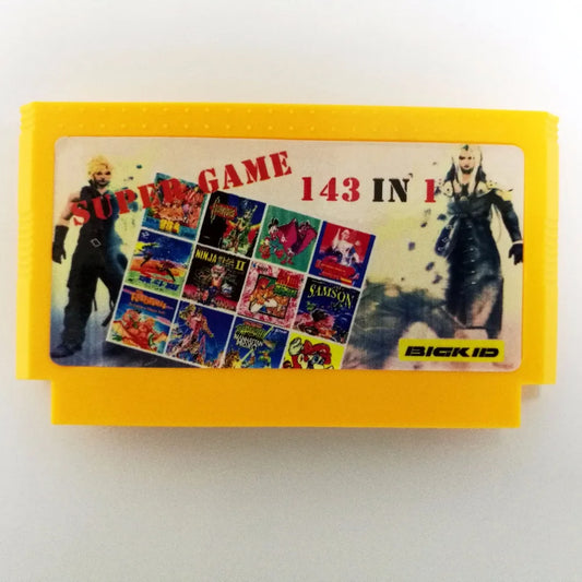 143 in 1  8 bit 60 pins Game Card