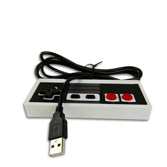 1pcs Classic Retro Wired USB Game Controller For Nintendo NES JoyStick For NES Controle For Windows PC for MAC Gamepad