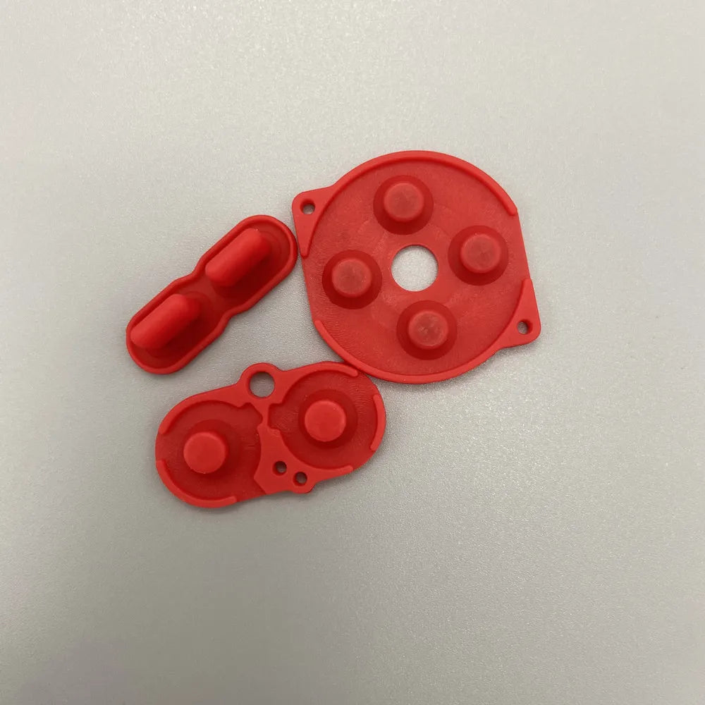 Color high quality game accessory rubber pads button silicon pads for Gameboy Pocket GBP