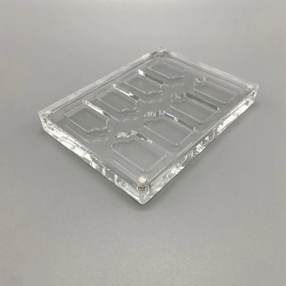 High transparency Acrylic Magnetic suction cover Games Storage Box Hard Shell cartridge Case for Nintendo Switch