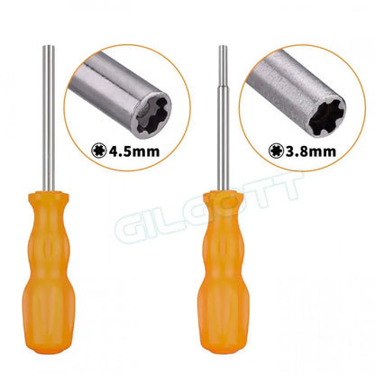 3.8mm/4.5mm Security Screwdriver Tool Bit Gamebit for Nintendo NGC SFC MD NES N64 SNES Gameboy Open Tools