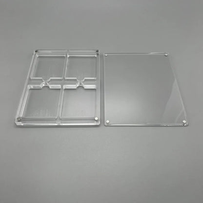 High transparency Acrylic Magnetic suction cover Games Storage Box Hard Shell cartridge Case for GameBoy GB  GBC