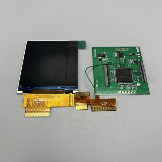 Easy to install 2.6 "original size IPS high brightness LCD screen is suitable for Neo geo pocket NGP