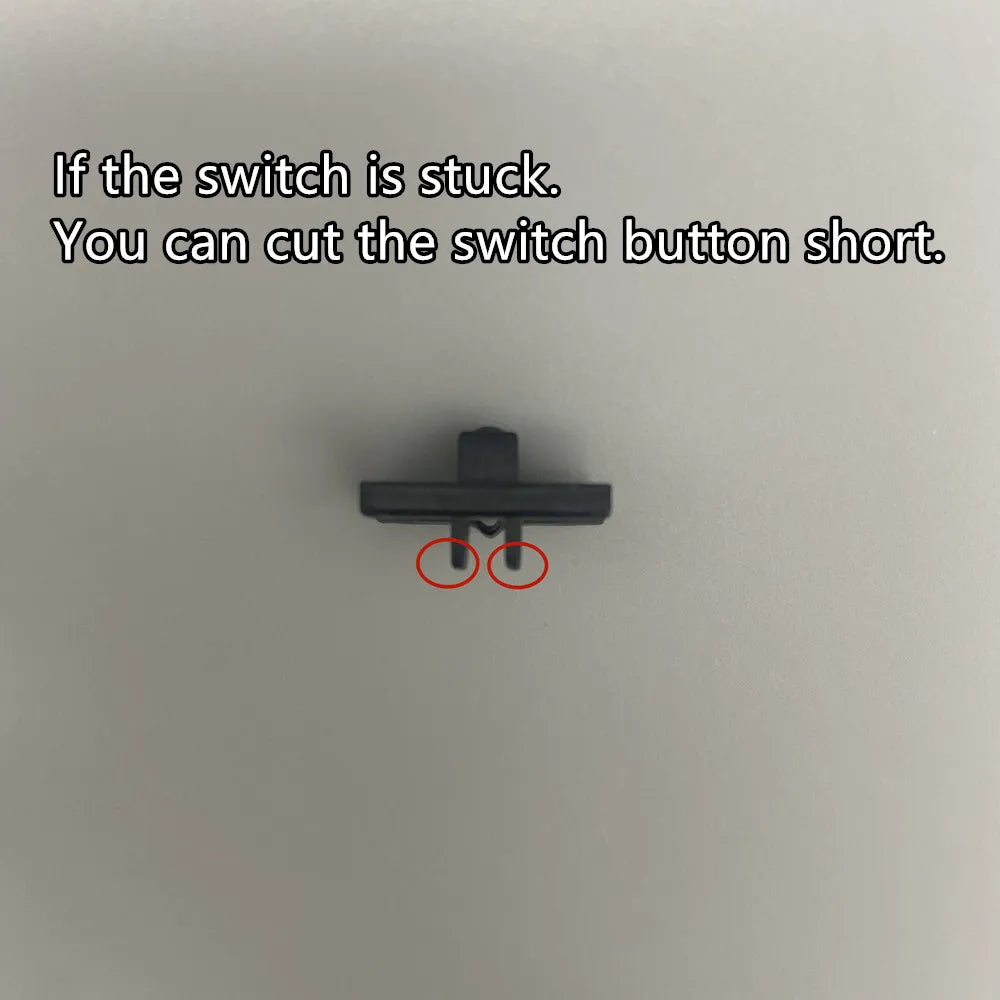 The power switch on button is suitable for Gameboy pocket Gameboy color GBP GBC
