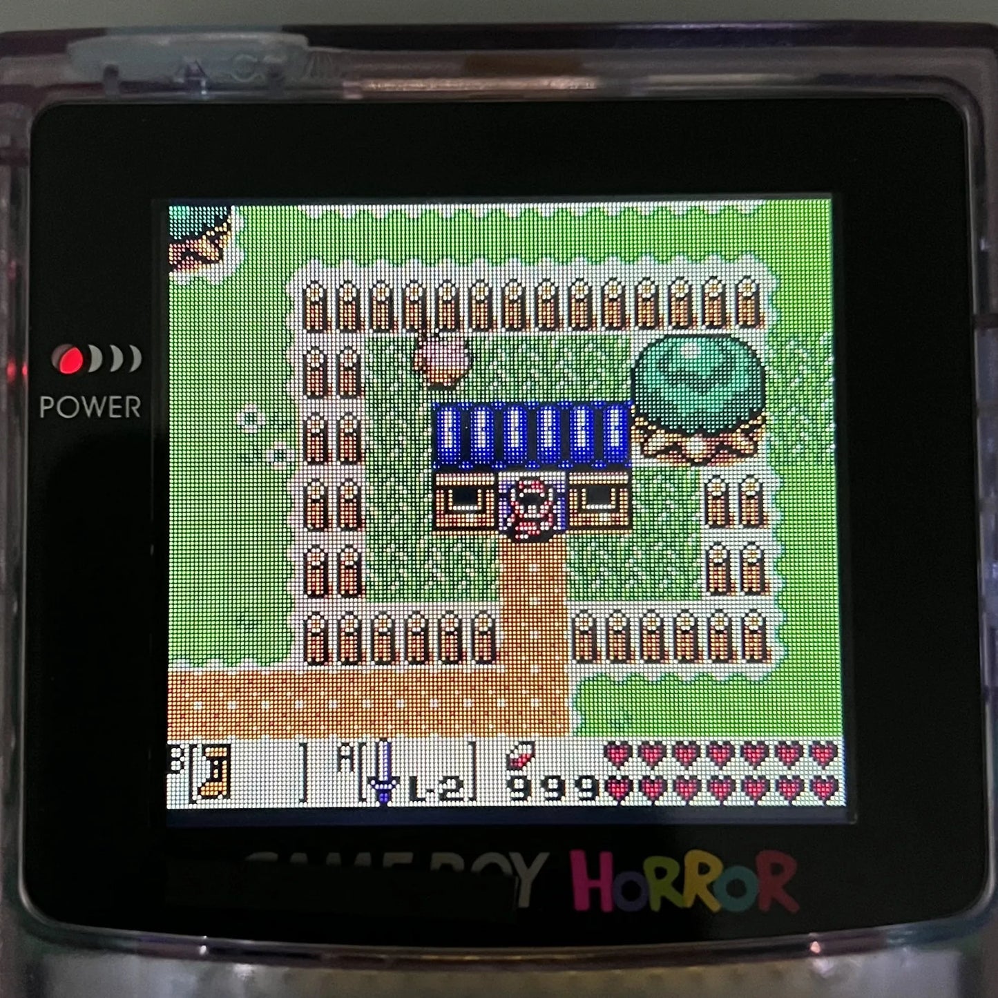 2.6 "GBC IPS LCD and new shell for Gameboy Color.Support pixel display. No need to cut the shell.