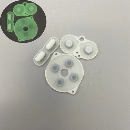 Color high quality game accessory rubber pads button silicon pads for Gameboy Pocket GBP