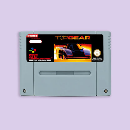 Top Gear Action game for SNES 16 bit Single Card USA NTSC EUR PAL Video Game Consoles Cartridge