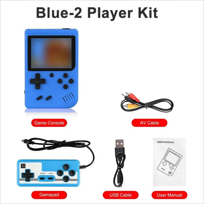 8-Bit Mini Video Game Console Built In 400 Games Retro Portable 3.0 Inch Color LCD Console Handheld Game Player For Kids Gift