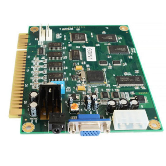 Stable Performance-60 In 1 Multicade PCB Board Arcade Classic Game Board CGA VGA Output Game Board Horizontal Durable For Jamma