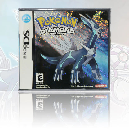 USA Version Pokémon Platinum HeartGold SoulSilver Diamond Pearl Version New Sealed Package With Box and Manuals For DS Console