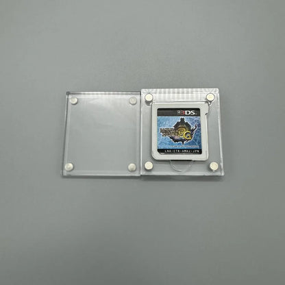 One slot High transparency Acrylic Magnetic suction cover Games Storage Box Hard Shell cartridge Case for Nintendo 3DS DS