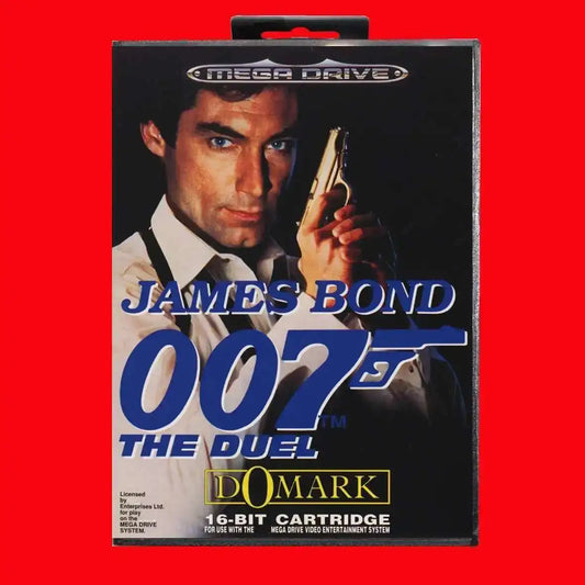 James Bond The Duel 16Bit MD Game Cartridge with EUR Box for Sega Megadrive Genesis Systems