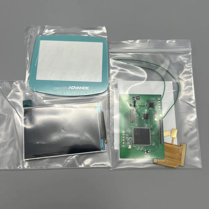 2024 3.0 "original size IPS high brightness LCD screen is suitable for Gameboy advance GBA