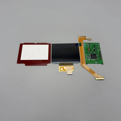 2025 high resolution IPS LCD screen for Gameboy advance SP GBASP .Original shell installation does not require shell cutting