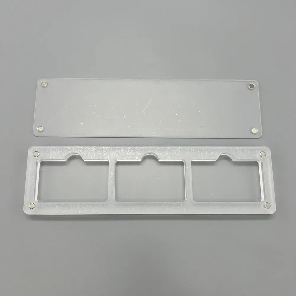 High transparency Acrylic Magnetic suction cover Games Storage Box Hard Shell cartridge Case for GameBoy ADVANCE GBA