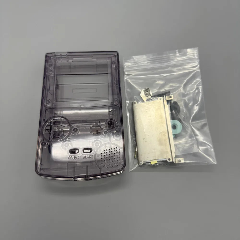 High quality shell kit for Gameboy COLOR GBC. Suitable for GBC 2.6-inch 2.45-inch 2.2-inch LCD