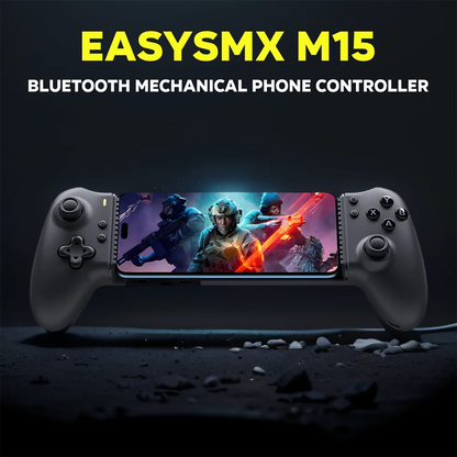 EasySMX M15 Ultimate Bluetooth Mobile Phone Controller for Android/iPhone/Cloud Gaming/Xbox Game Pass/PS Remote Play/Switch