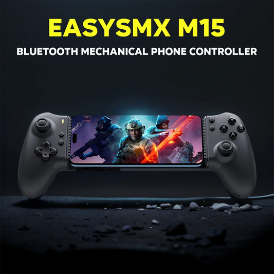 EasySMX M15 Ultimate Bluetooth Mobile Phone Controller for Android/iPhone/Cloud Gaming/Xbox Game Pass/PS Remote Play/Switch