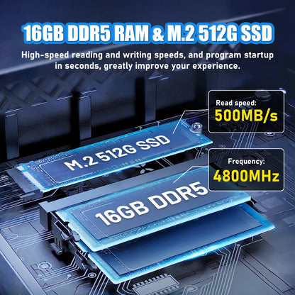 Super Console KP100 Mini PC Intel N100 16GB DDR5 & 512G SSD Batocera 100000+ Retro Games For PS3/PS2/PS1/PSP/Gamecube/WII/DC/SS