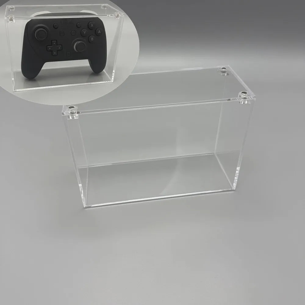 Handle storage box for NS2 SWITCH2 console handle. Magnetic cover high transparency acrylic box Can be stacked