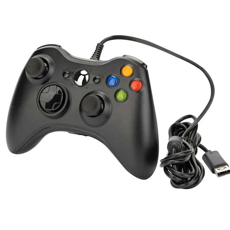 USB Wired Game Controller Supports for Xbox 360 Console Joypad for Win 7/8/10 PC Joystick Controle Mando Gamepad for Xbox 360