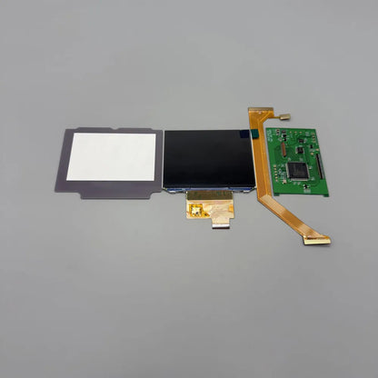 2025 high resolution IPS LCD screen for Gameboy advance SP GBASP .Original shell installation does not require shell cutting