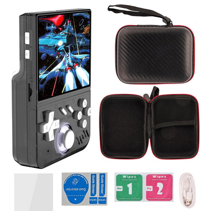 128GB My mini Retro Handheld Game Console 3.5-inch IPS Screen Linux System with 22000+Games for PS3/PS2/PS1/PSP/N64 for Gifts