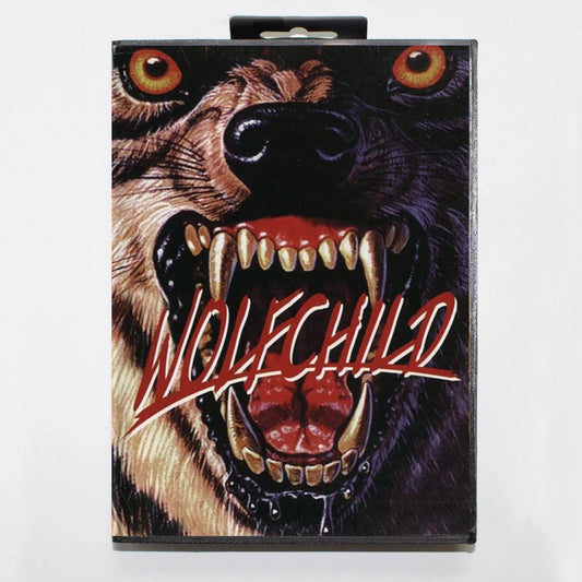 Wolfchild 16Bit MD Game Cartridge with RU Box for Sega Megadrive Genesis Systems