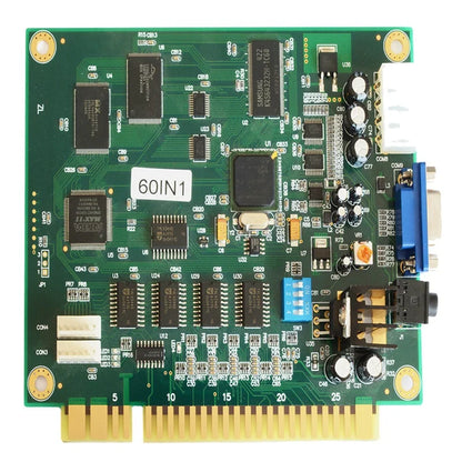 Motherboard 60 in 1 Jamma Arcade Classics Game Board for Cocktail Arcade Machine UP Right Arcade Machine Donkey