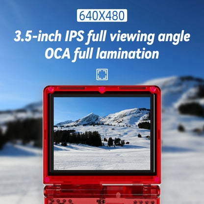 ANBERNIC NEW RG35XXSP Flip Handheld Game Console 3.5 Inch IPS Clamshell Video Gaming Console 64 Bit Linux System 64G Online Play