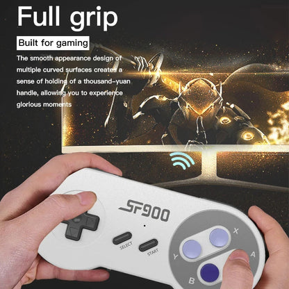 SF900 Video Game Console For Super Nintendo SNES NES Built in 6100 Games HDMI-Compatible TV Game Stick Handheld Game Player