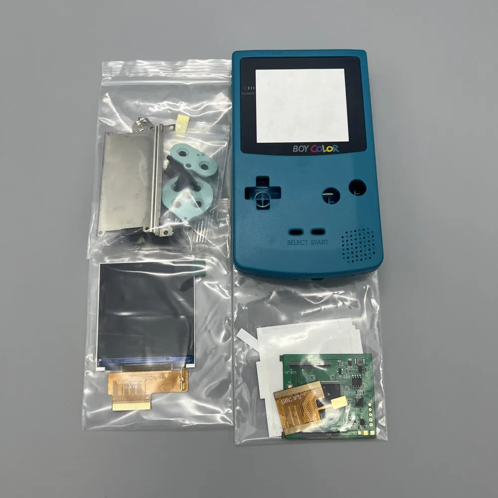 2.6 "GBC IPS LCD and new shell for Gameboy Color.Support pixel display. No need to cut the shell.