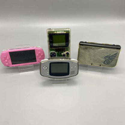 Console exhibition bracket for Gameboy GB GBP GBC GBA DS 2DS 3DS PSP psvita
