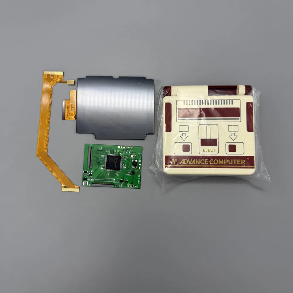 2.9 "GBASP IPS LCD high brightness LCD and shell kit for Gameboy advance SP