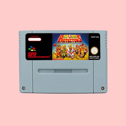 Stone Protectors Action Game Cartridge For SNES 16bit NTSC PAL USA EUR Video Game Consoles