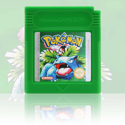 FRA Version Pokemon Rouge/Bleu/Jaune/Or/Argent/Cristal/Vert Game Cartridge GBC Video Game Console Card High Quality with Battery