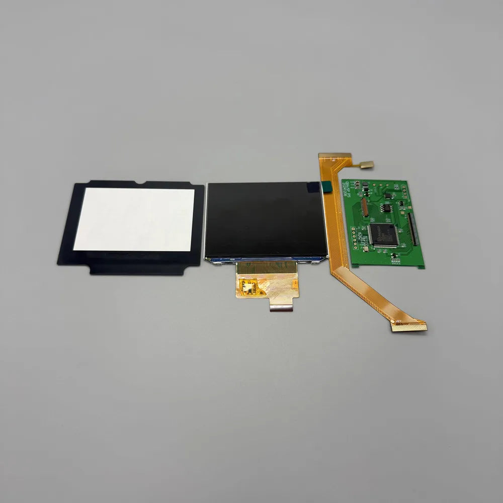 2025 high resolution IPS LCD screen for Gameboy advance SP GBASP .Original shell installation does not require shell cutting