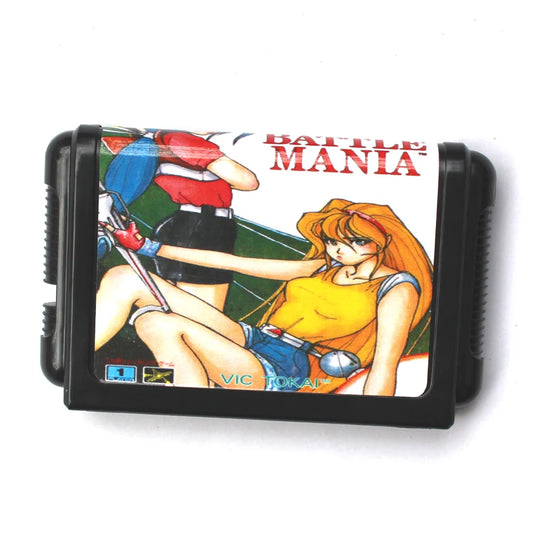 Battle Mania 16bit MD Game Card For 16 Bit Sega MegaDrive Genesis Consoles