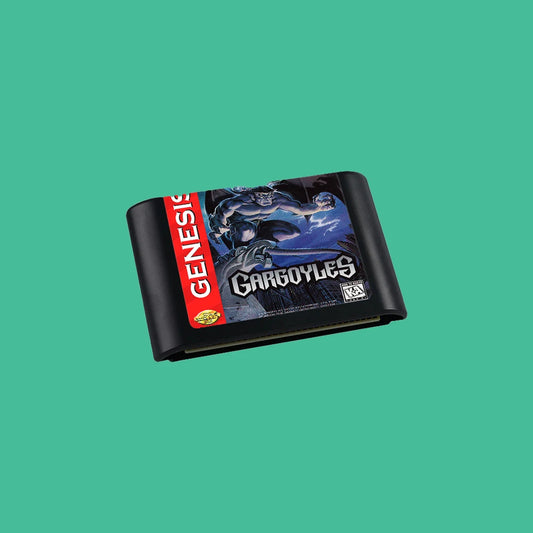 Gargoyles USA Game for SEGA Mega Drive Genesis 16 bit Consoles Game Cartridge Box Manual