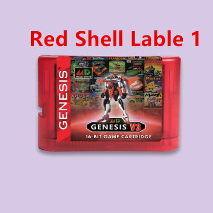 MegaDrive Genesis MD V3 Pro 3000 in 1  Game Cartridge 8GB TF  Gard for SEGA Genesis Mega Drive USA/ Japan /EUR MegaDrive Console