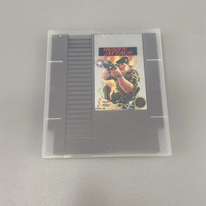 The game storage box for Nintendo Entertainment System NES of Europe and America