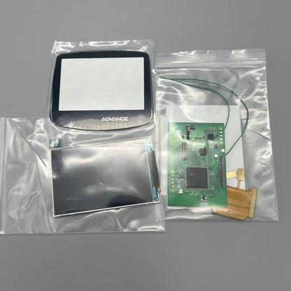 2024 3.0 "original size IPS high brightness LCD screen is suitable for Gameboy advance GBA