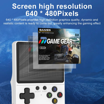 GB350 Retro Design 3.5 Inches IPS Screen Supports HDMI + Emergency Charging Play Thousands of Games , Multiple Emulators