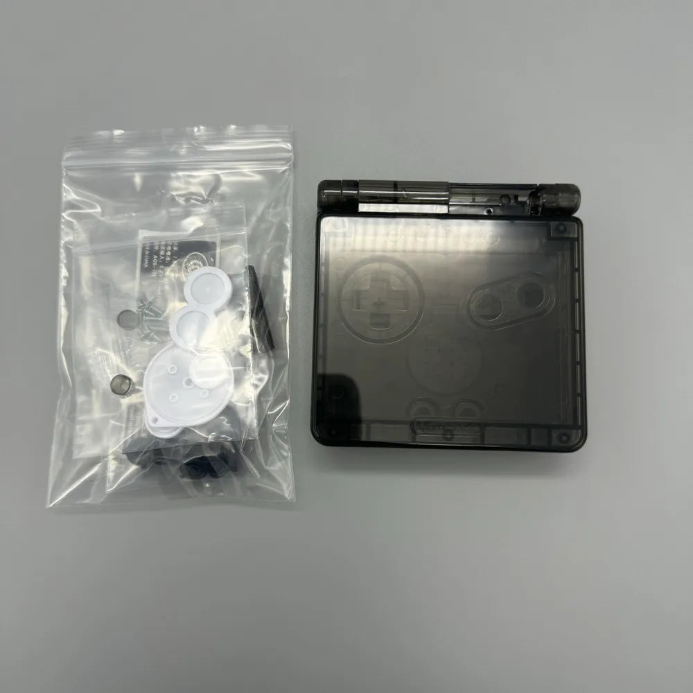 High quality shell kit for Gameboy ADVANCE SP GBASP. Suitable for GBA 3.0-inch IPS 2.9-inch Original size LCD