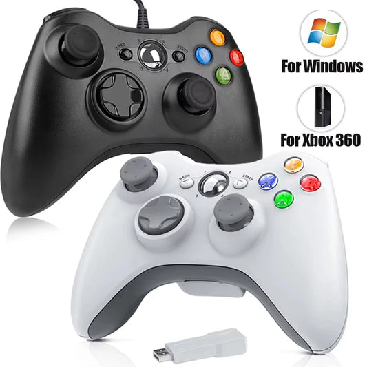 Xbox 360 Wired Controller For Xbox 360 PC Windows 10/8.1/8/7 Game Handle Double Shock Games Gamepad Video Game Console Joystick