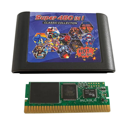 480IN1 MD Game Card For Mega Drive For Sega Genesis and for original console