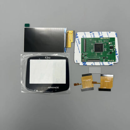 2.9 "original size IPS high brightness LCD screen is suitable for Gameboy advance GBA support pixel mode display