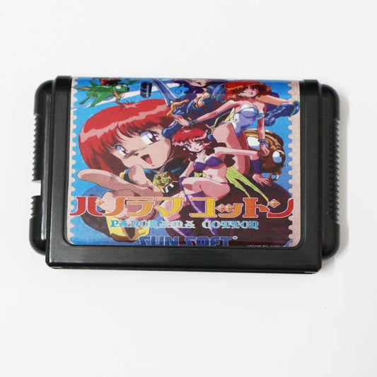 Panorama Cotton 16bit MD Game Card For 16 Bit Sega MegaDrive Genesis Consoles